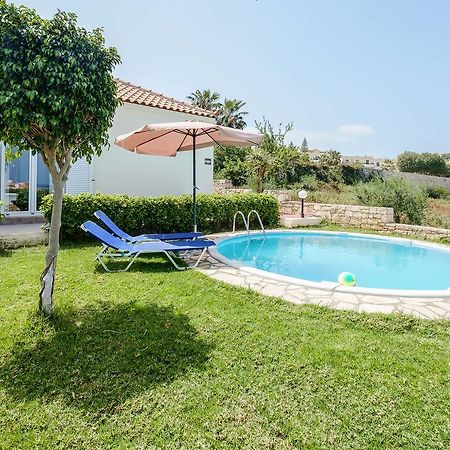 Chill And Relax In A Home With Pool Near The Beach Almirida Exterior foto